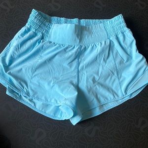 Light blue hotty hot short